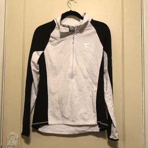 PINK  half-zip pullover